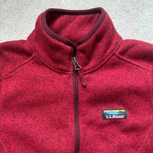 L.L. Bean Sweater Fleece/ Full Zip Jacket - ladies XS